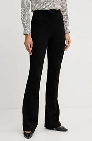 Spodnie eleganckie pinko  czarne damskie 100054.A15M