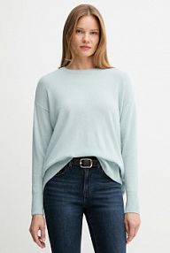 Sweter Sisley  turkusowy damski 1044M103K.2H1