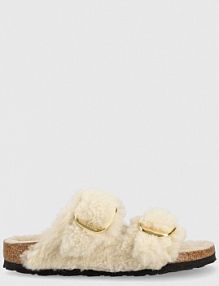 Kapcie Birkenstock  szare damskie 1023130.TEDDY