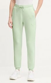 Spodnie dresowe Guess  zielone damskie V2YB18.K7UW2