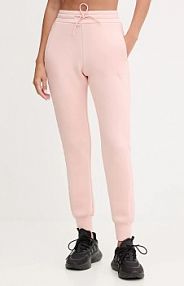Spodnie dresowe Guess  różowe damskie V2YB18.K7UW2