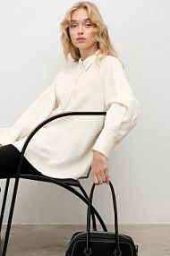 Koszula z długim rękawem Answear.LAB  beżowa PK9008