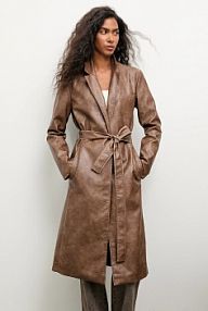 Płaszcz Answear.LAB  brązowy damski 3470k.fh