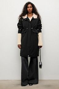 Parka Answear.LAB  czarna 8396.fh