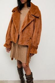 Kurtka przejściowa Answear.LAB  brązowa damska 160557