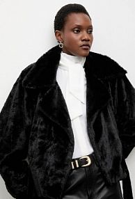 Kurtka przejściowa Answear.LAB  czarna damska 160557