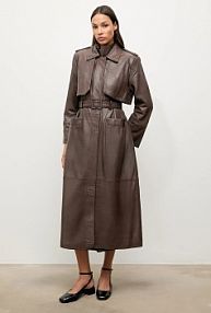 Płaszcz Answear.LAB  brązowy damski WA25-KUD031