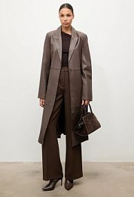 Płaszcz Answear.LAB  brązowy damski WA25-KUD032