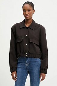 Kurtka przejściowa Answear.LAB  brązowa damska v2575