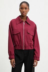 Kurtka przejściowa Answear.LAB  bordowy damska 3002.IOS