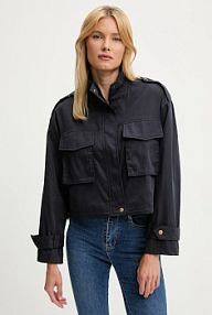 Kurtka przejściowa Answear.LAB  granatowa damska MA1332