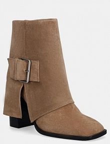 Botki na obcasie Answear.LAB  beżowe LT951K-695