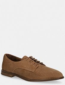 Półbuty sznurowane Answear.LAB  brązowe damskie 4006-01