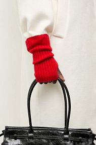 Rękawiczki Answear.LAB  czerwone damskie WA25-RED026