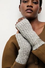 Rękawiczki Answear.LAB  szare damskie WA25-RED027