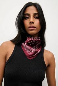 Chusta Answear.LAB  bordowy 54x54