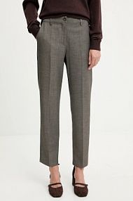 Spodnie eleganckie Answear.LAB  zielone damskie PK3010