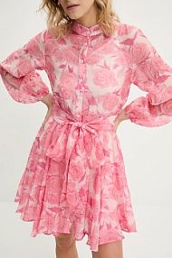 Sukienka mini Answear.LAB  różowa 80961.F