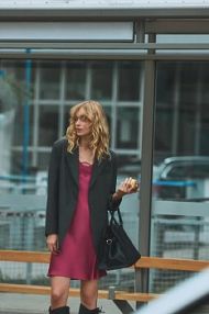 Sukienka mini Answear.LAB  czerwona 3008