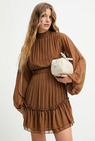 Sukienka mini Answear.LAB  beżowa sng.sud08u.to