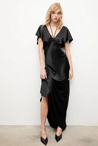 Sukienka maxi Answear.LAB  czarna 3642.TOS