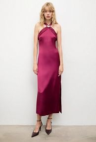 Sukienka midi Answear.LAB  czerwona EX.58210.tos