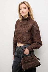 Golf Answear.LAB  brązowy damski 2722.fh