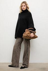 Golf Answear.LAB  czarny damski 2723.fh