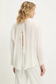 Koszula z długim rękawem Answear.LAB  biała 18.tos