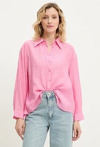 Koszula z długim rękawem Answear.LAB  różowa 18.tos