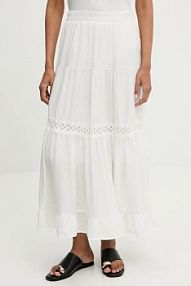 Spódnica maxi Answear.LAB  biała QED3605.ums