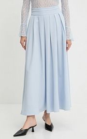Spódnica maxi Answear.LAB  niebieska 575.HLK
