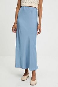 Spódnica maxi Answear.LAB  niebieska 3643.ilk