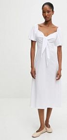 Sukienka mini Answear.LAB  biała 5948.tos