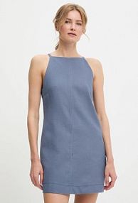 Sukienka mini Answear.LAB  niebieska 10360.tos