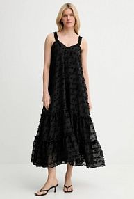 Sukienka maxi Answear.LAB  czarna 6010100.tos