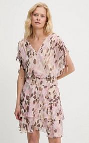 Sukienka mini Answear.LAB  różowa 58018.tos