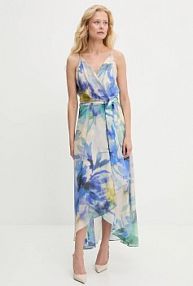 Sukienka maxi Answear.LAB  niebieska 181108.tos