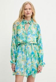 Sukienka mini Answear.LAB  zielona JH3077.iak