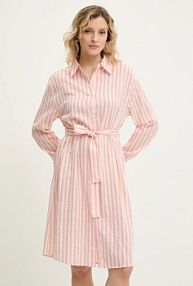 Sukienka mini Answear.LAB  różowa W25.66.flk