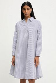 Sukienka mini Answear.LAB  granatowa W25.88.flk