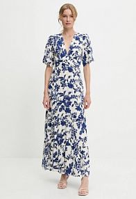 Sukienka maxi Answear.LAB  niebieska 63811.3.fjk