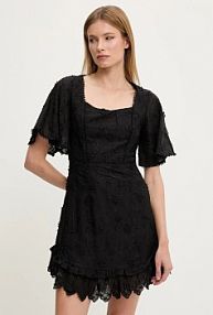 Sukienka mini Answear.LAB  czarna 606232.flk