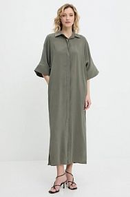 Sukienka midi Answear.LAB  zielona D521.ilk