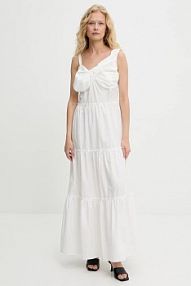 Sukienka maxi Answear.LAB  biała 25SY2103.tos