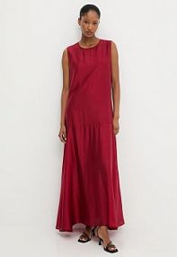 Sukienka maxi Answear.LAB  czerwona B9836.ios