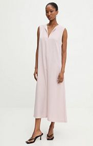 Sukienka midi Answear.LAB  różowa B9370.ios