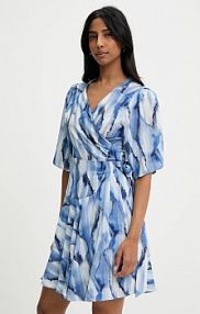 Sukienka mini Answear.LAB  niebieska PK2862.iak