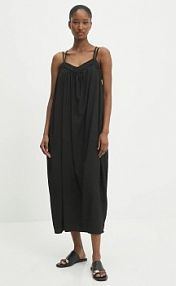 Sukienka midi Answear.LAB  czarna 5280.iak
