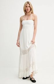 Sukienka maxi Answear.LAB  biała sohanne.FLK